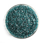 Bullseye glass 1176 frit Peacock Blue, cold coarse 110 gram