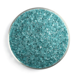 Bullseye glass 1176 frit Peacock Blue, cold medium 454 gram