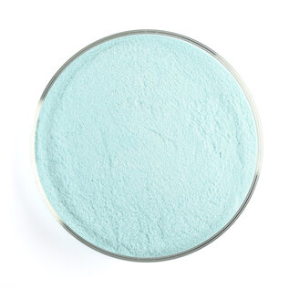 Bullseye glass 1176 frit Peacock Blue, cold powder 454 gram