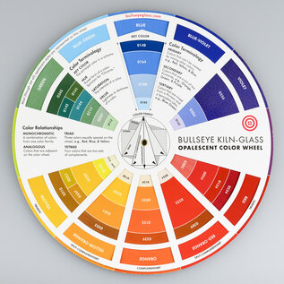 Bullseye Glass Color Wheel