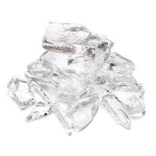 Bullseye glass Crystal Clear Transparent, Cullet for Casting