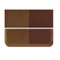 Bullseye glass 1109-030 dark rose brown 3 mm