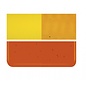 Bullseye glass 1125-030 orange 3 mm