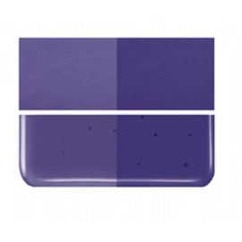Bullseye glass 1128-030 deep royal purple 3 mm