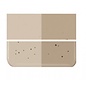 Bullseye glass 1409-030 light bronze 3 mm