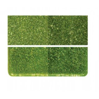 Bullseye glass 1412-030 light aventurine green 3 mm