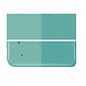 Bullseye glass 1417-030 emerald green 3 mm