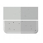Bullseye glass 1429-030 light silver gray 3 mm