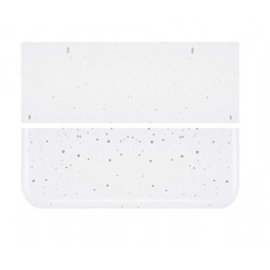 Bullseye glass 1829-030 gray tint 3 mm