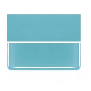 Bullseye glass 0116-030 turqoise blue 3 mm