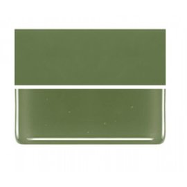Bullseye glass 0212-030 olive green 3 mm