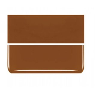Bullseye glass 0329-030 burnt orange 3 mm