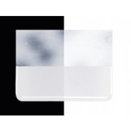Bullseye glass 0143-030 lacy white 3 mm