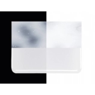 Bullseye glass 0143-030 lacy white 3 mm