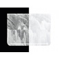 Bullseye glass 2130-030 clear, white 3 mm