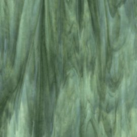 Bullseye glass 2112-000 mint opal, deep forest green 3 mm