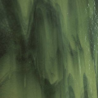 Bullseye glass 2212-030 olive green opal, forest green 3 mm