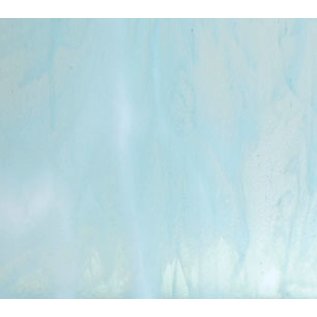 2218-030 aqua blue tint, white 3 mm