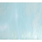 Bullseye glass 2218-030 aqua blue tint, white 3 mm