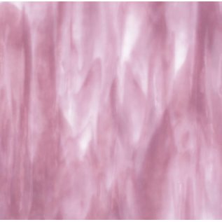 Bullseye glass 2302-000 white, pink opal 3 mm