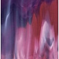 Bullseye glass 3334-030 cranberry pink,gold purple, white 3 mm