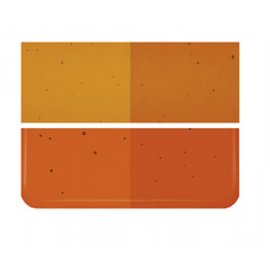 Bullseye glass 1321-050 carnelian 2 mm