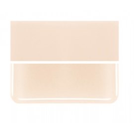 Bullseye glass 0034-050 light peach cream 2 mm