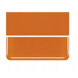 Bullseye glass 0125-050 orange 2 mm