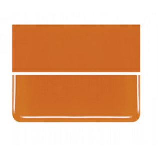 Bullseye glass 0125-050 orange 2 mm
