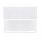 Bullseye glass 0143-050 lacy white 2 mm