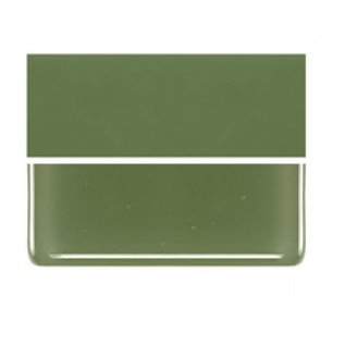 Bullseye glass 0212-050 olive green 2 mm