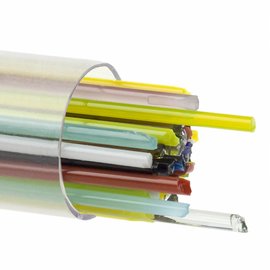 Bullseye glass 8418 - 2mm Stringers - mixed colors
