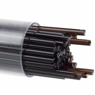 Bullseye glass 1109 - 2mm dark rose brown