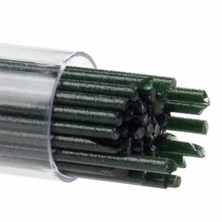Bullseye glass 1112 - 2mm Stringers - aventurine green