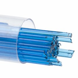 Bullseye glass 1116 - 2mm Stringers - turqoise blue