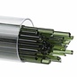 Bullseye glass 1141 - 2mm Stringers - olive green