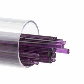 Bullseye glass 1234 - 2mm Stringers - violet striker