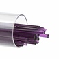 Bullseye glass 1234 - 2mm Stringers - violet striker