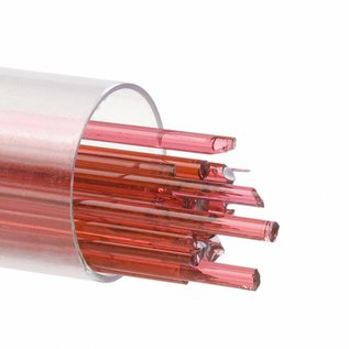 Bullseye glass 1305 - 2mm Stringers - sunset coral