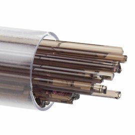 Bullseye glass 1409 - 2mm Stringers - light bronze