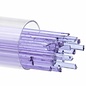 Bullseye glass 1442 - 2mm Stringers - neo lavender shift