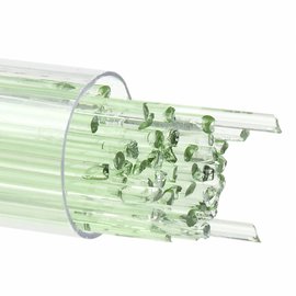 Bullseye glass 1807 - 2mm Stringers - grass green tint