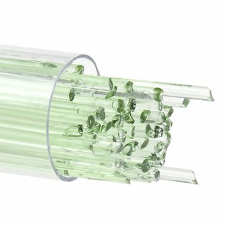 Bullseye glass 1807 - 2mm Stringers - grass green tint