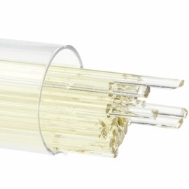 Bullseye glass 1820 - 2mm Stringers - pale yellow tint