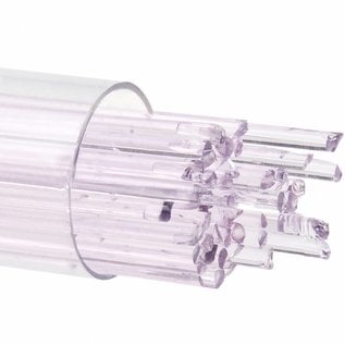 Bullseye glass 1821 - 2mm erbium pink stringers