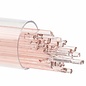 Bullseye glass 1834 - 2mm Stringers - coral orange tint