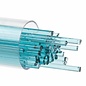 Bullseye glass 1408 - 2mm Stringers - light aquamarine blue