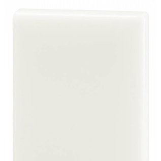 Bullseye glass 0113-065 Billet - white