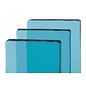 Bullseye glass 1808-065 billet aqua blue tint
