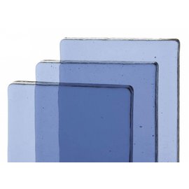 Bullseye glass 1818-065 billet indigo tint